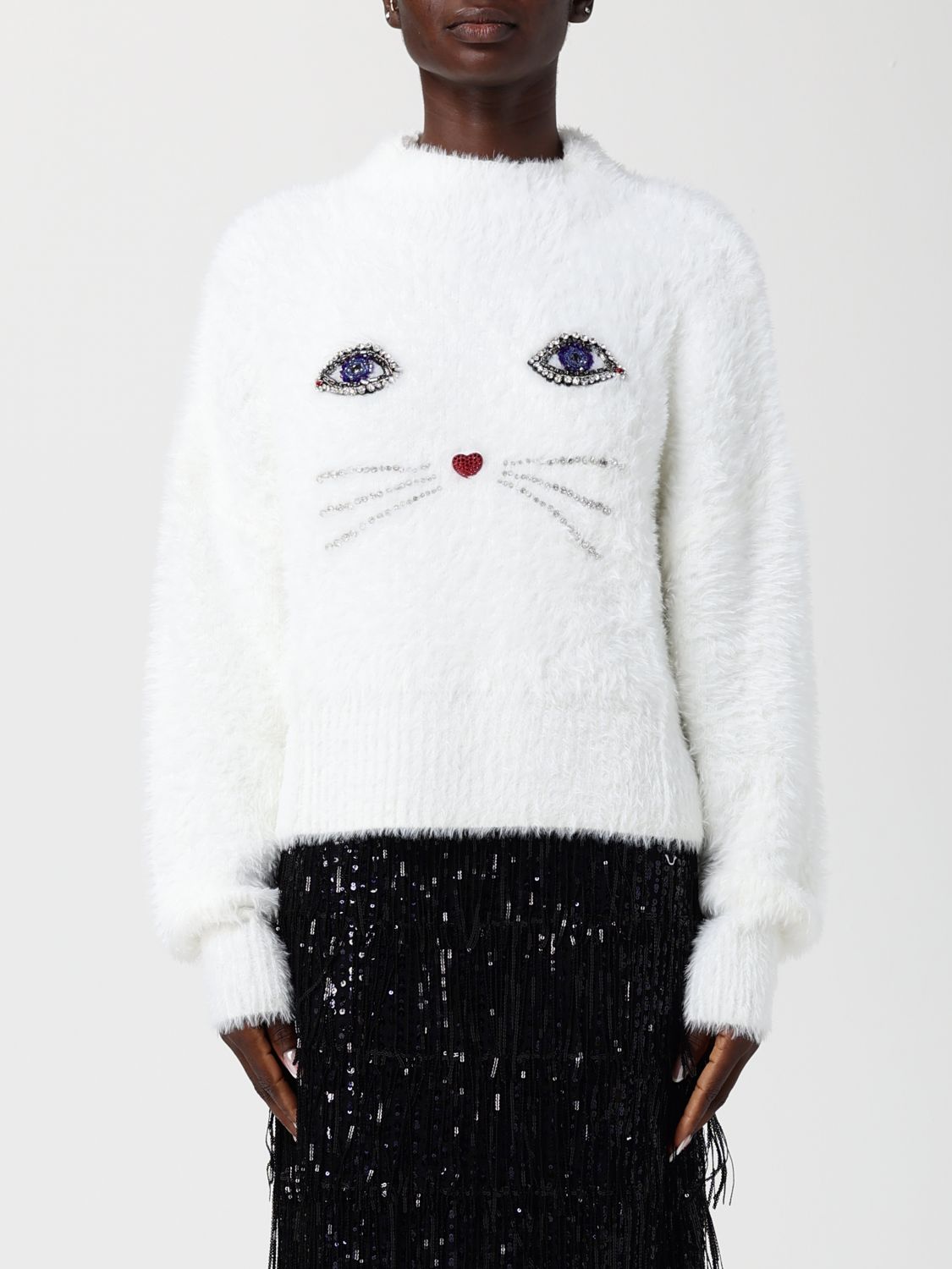 KARL LAGERFELD Pullover Damen Farbe Weiß