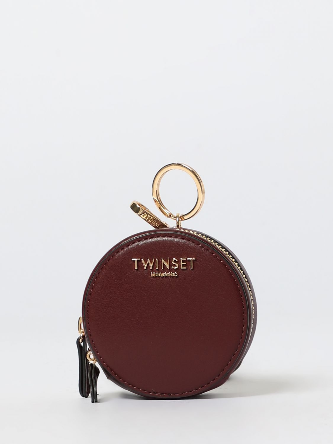 Twinset Wallet Woman Color Violet In Burgundy