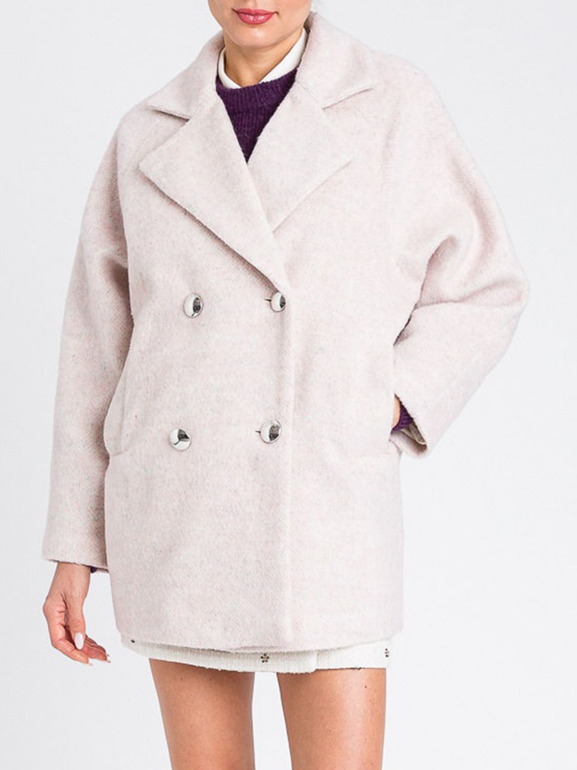 Twinset Actitude Coat  Woman Color Pink In Pink