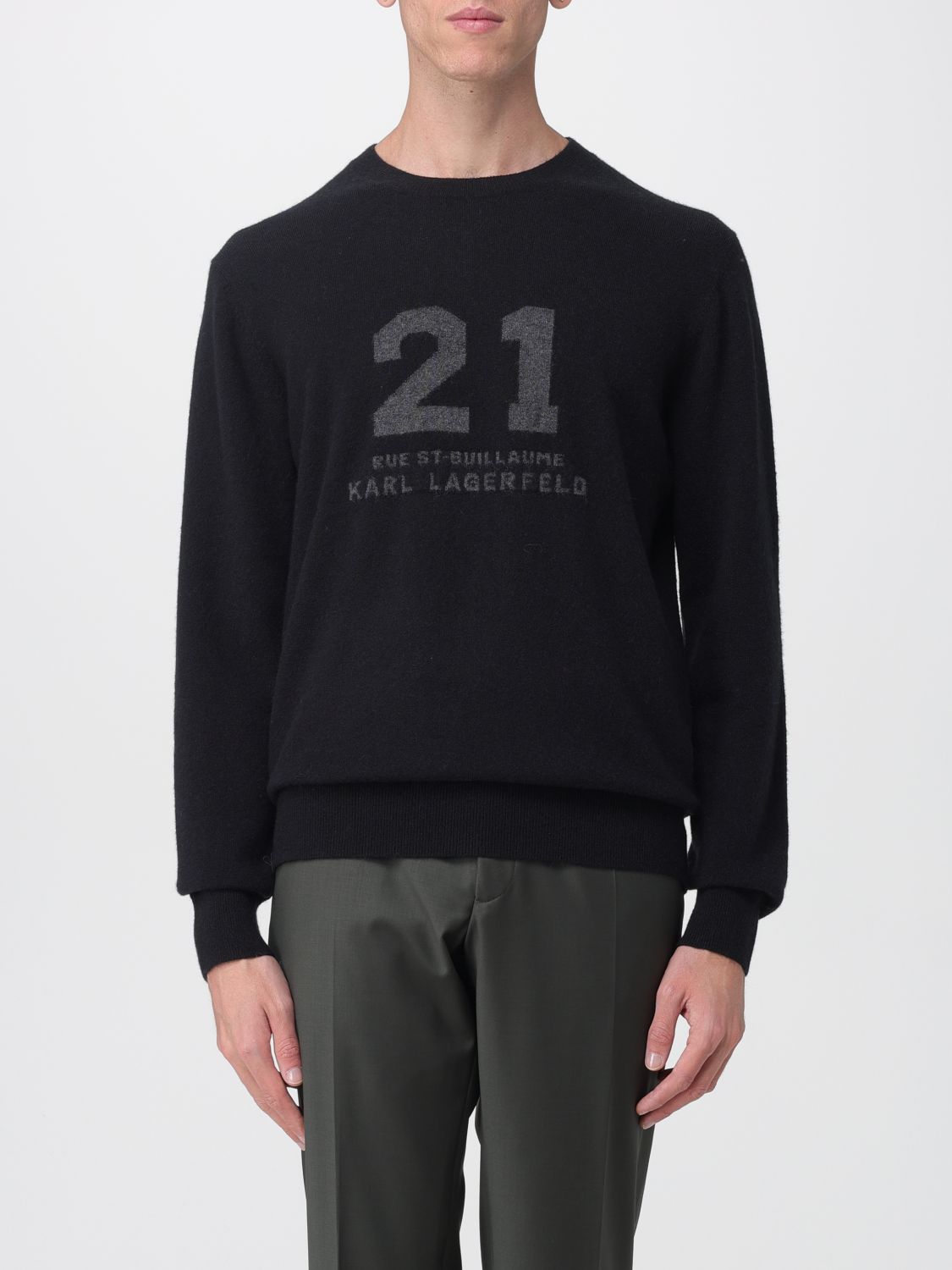 KARL LAGERFELD Pullover Herren Farbe Schwarz