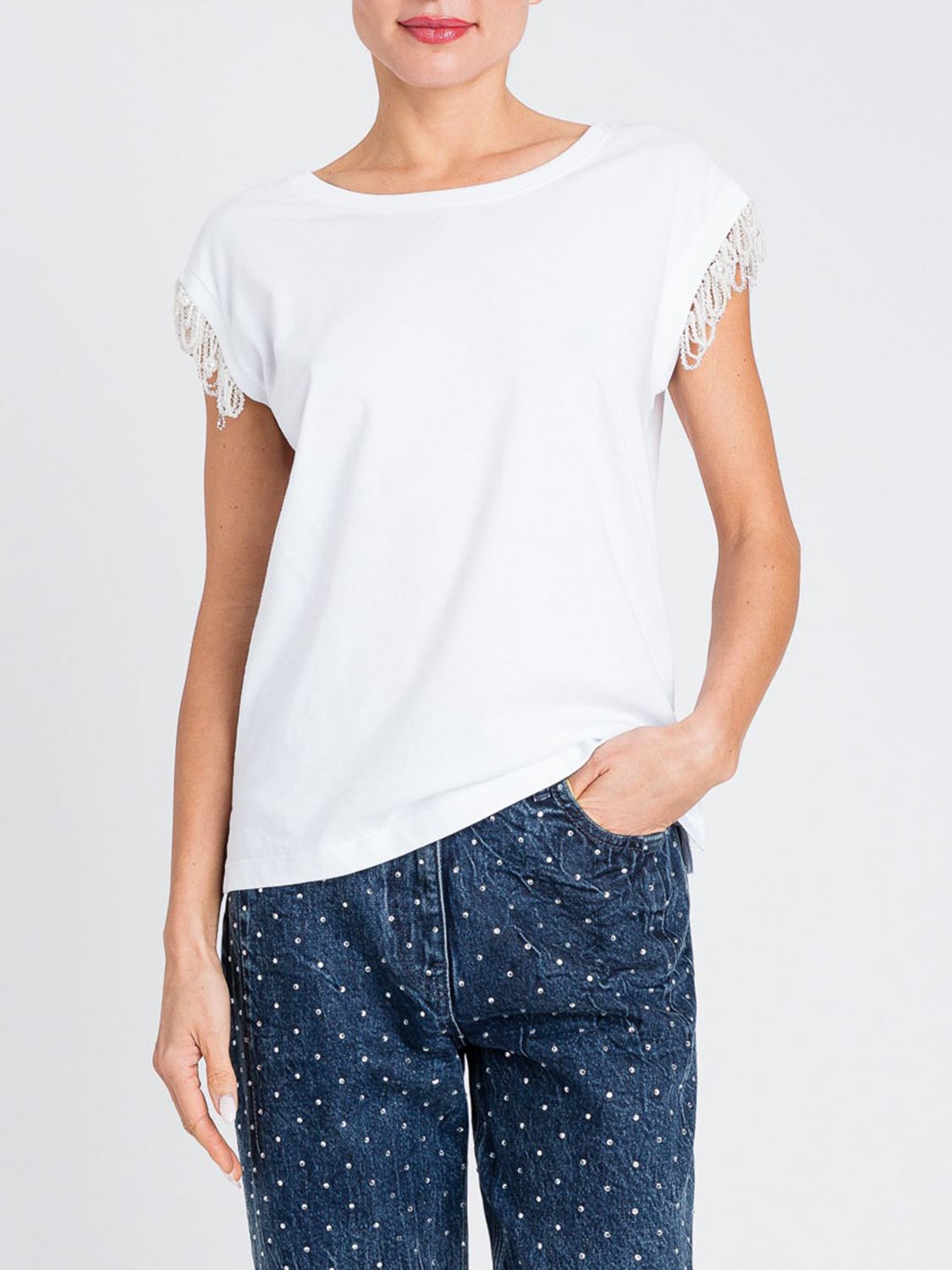 Twinset Actitude T-shirt  Woman Color White In White