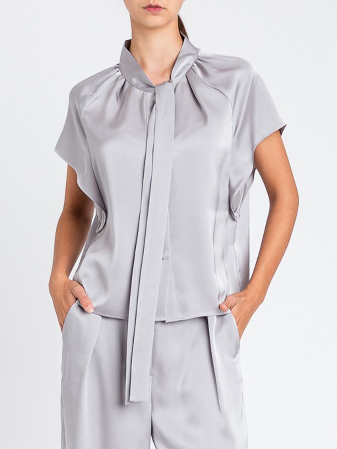 Twinset Actitude Shirt  Woman Color Grey In Gray