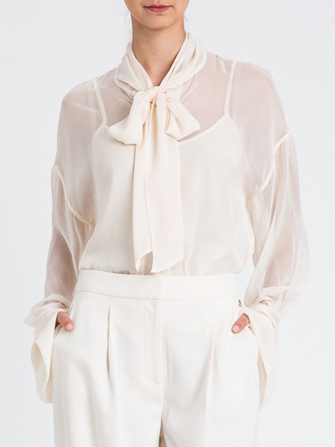 Twinset Actitude Shirt  Woman Color Sand In White