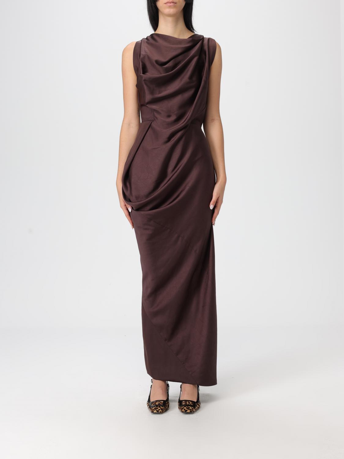 Vivienne Westwood Dress  Woman Color Brown In Brown