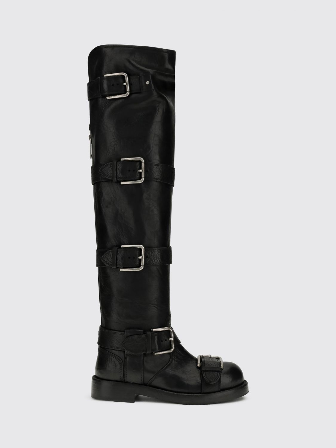 Dolce & Gabbana Women Horse Boots In Black