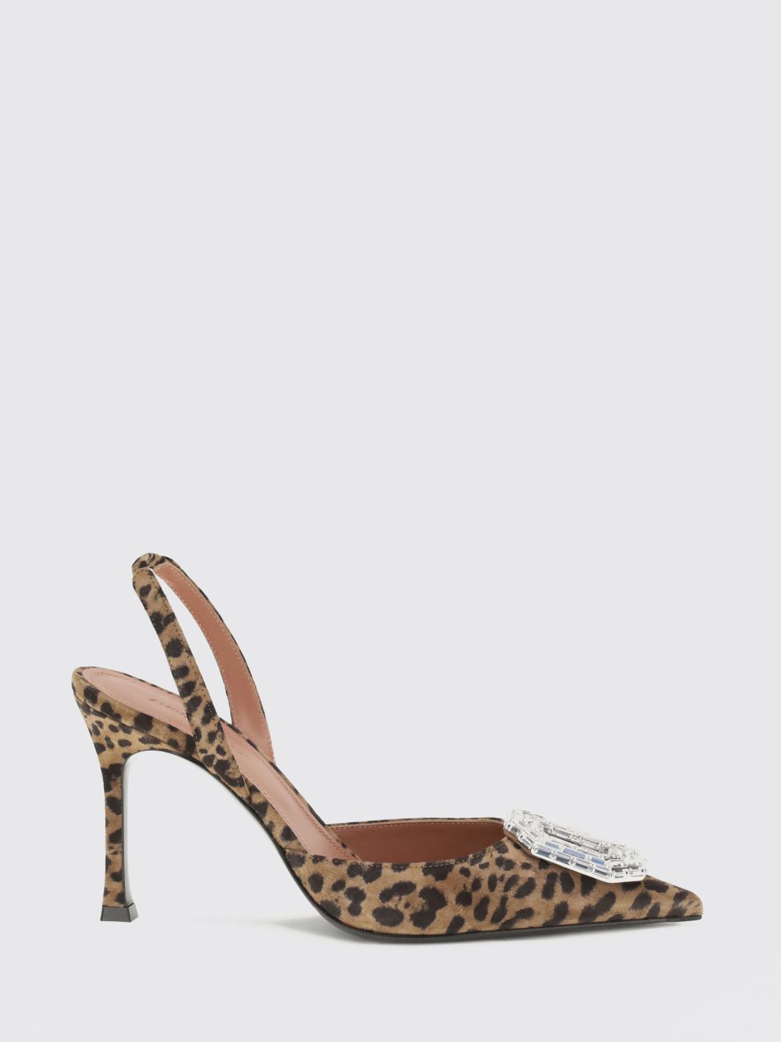 Amina Muaddi Camelia Pumps In Brown