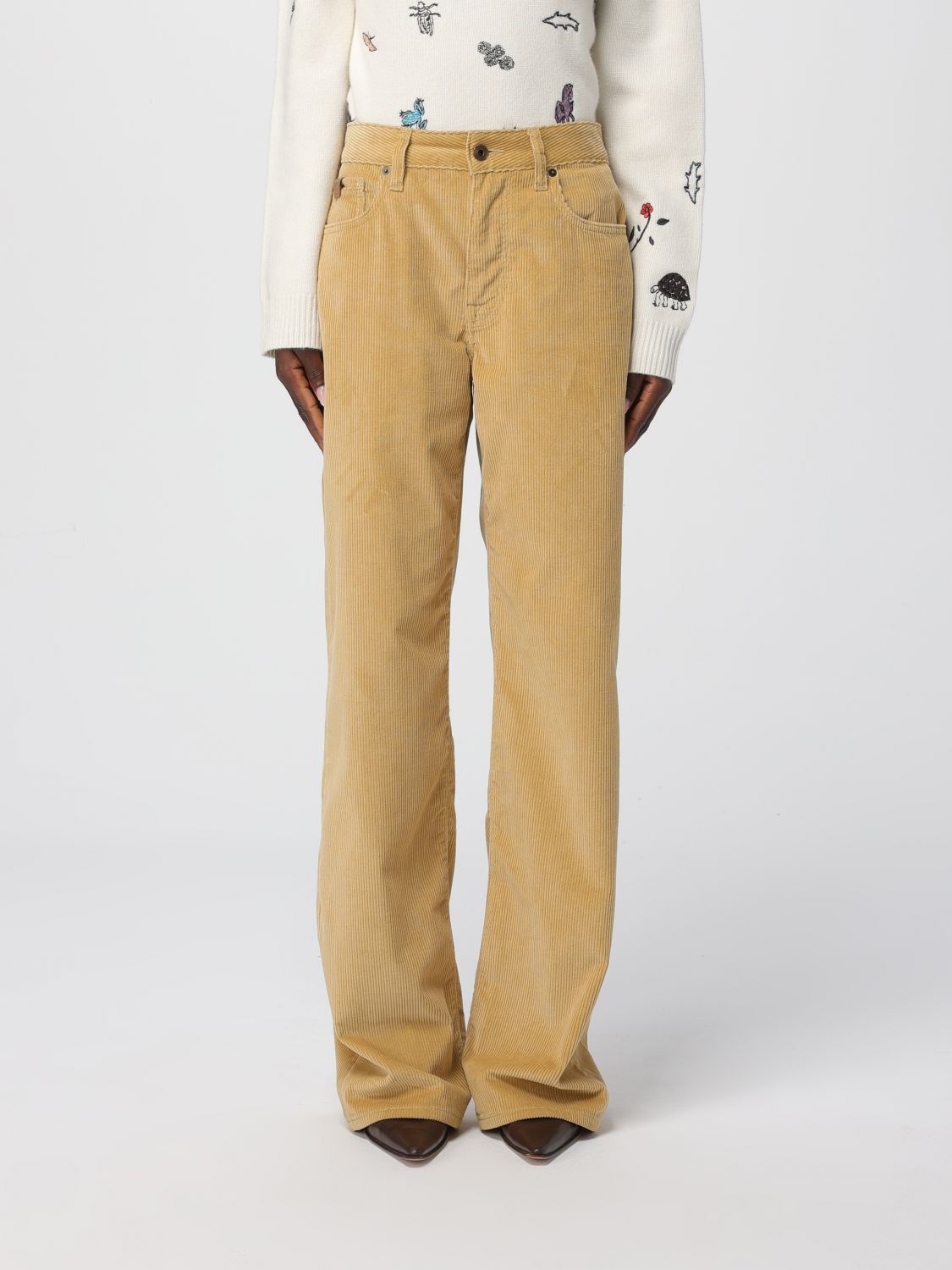 Jacob Cohen Hailey Trousers In Brown