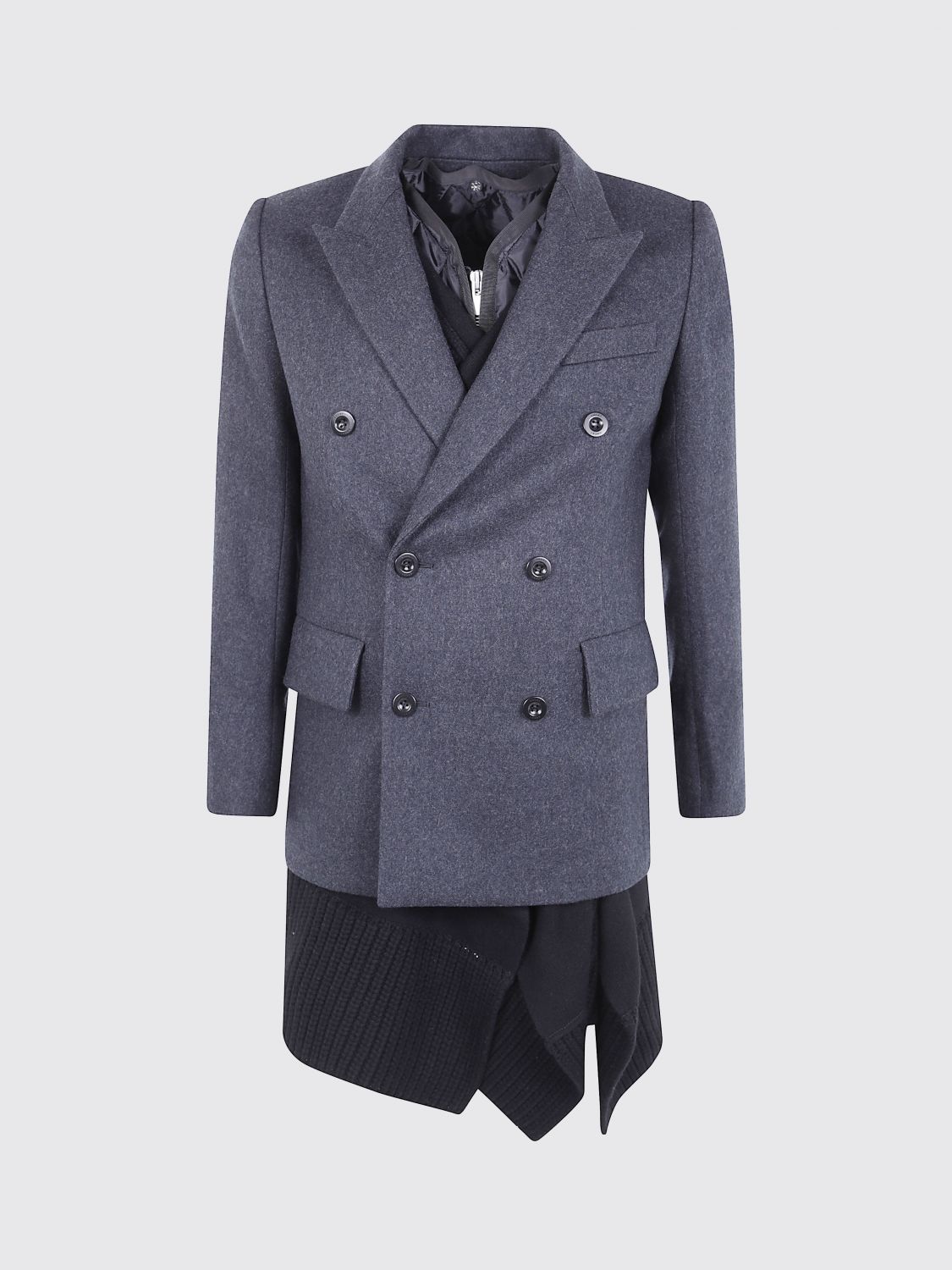 Blazer SACAI Woman color Grey