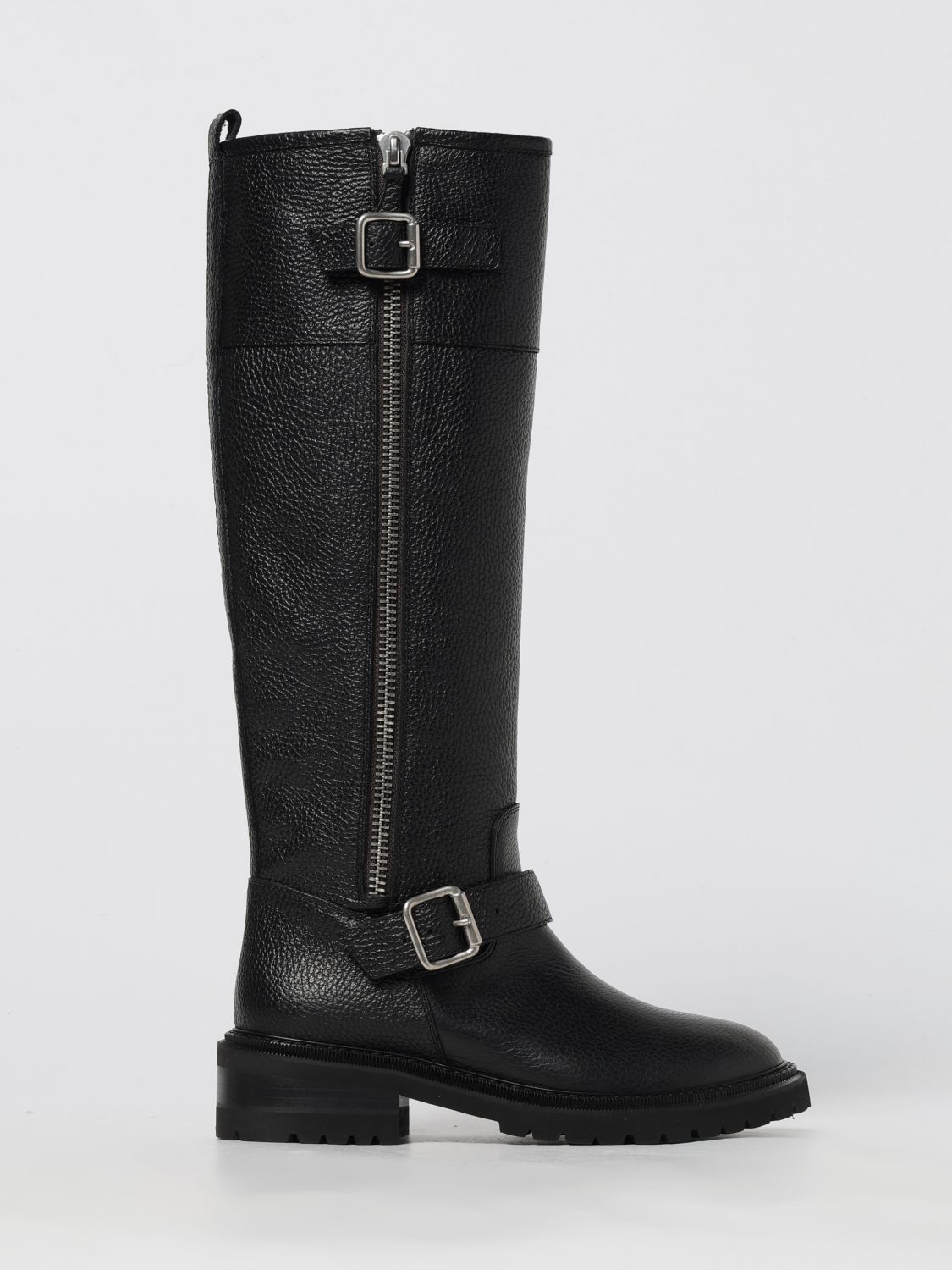 Via Roma 15 Flat Ankle Boot  Woman Color Black