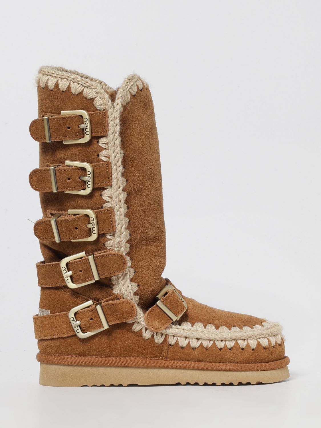 Mou Eskimo 40 Buckle Straps Boots In Multi