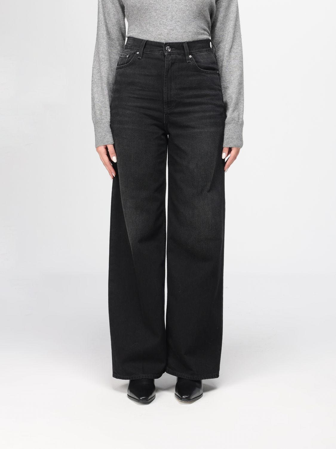 Totême Jeans Toteme Woman Color Black