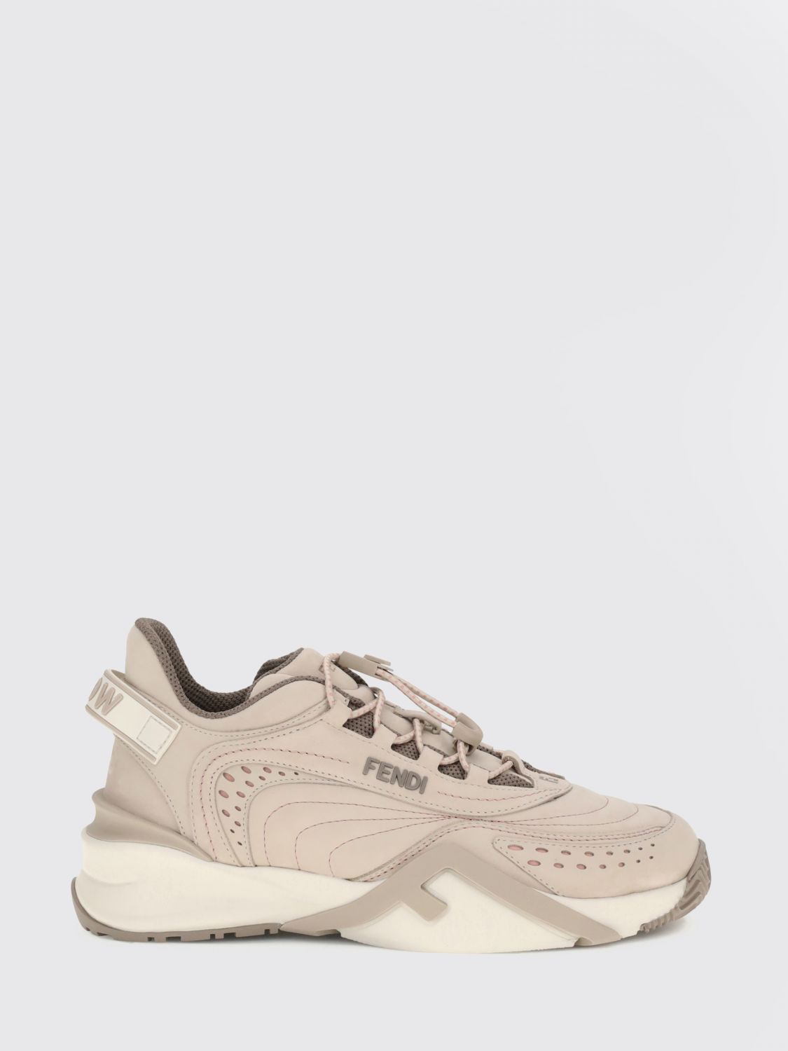 FENDI Sneakers Flow in pelle