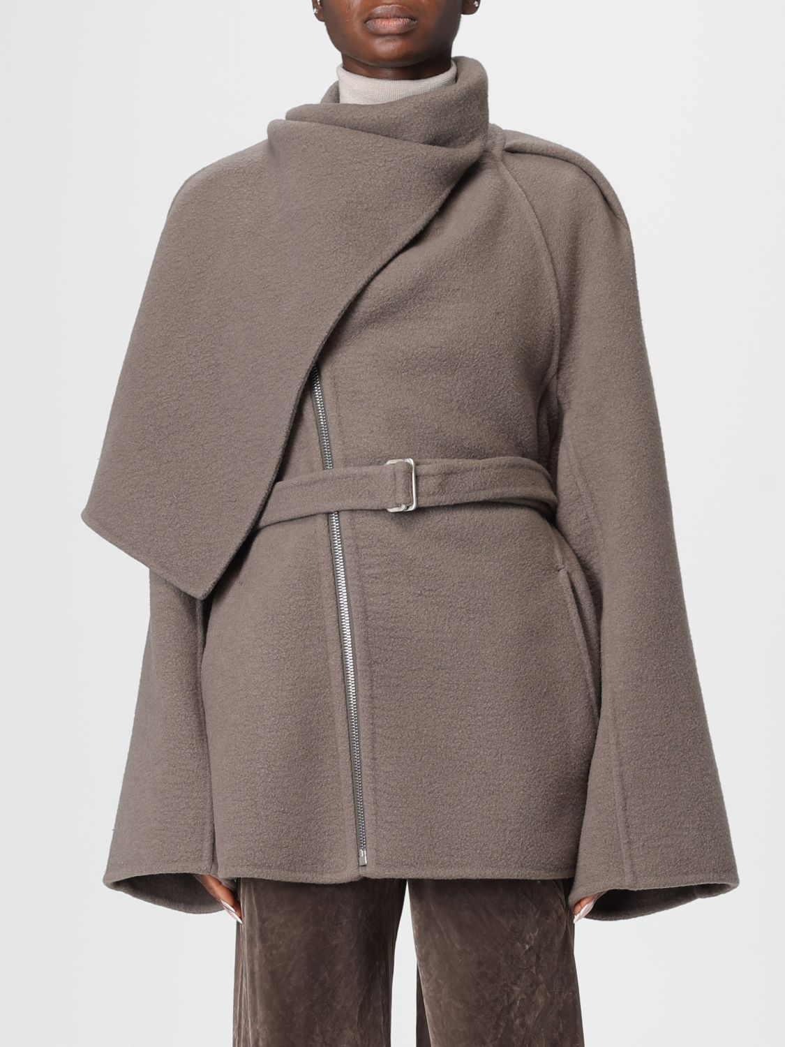 Rick Owens Jacket  Woman Color Dust In Gray