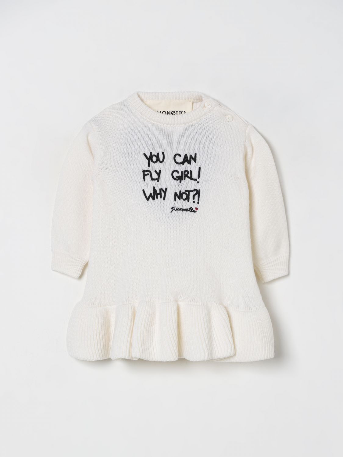 Simonetta Suit Kids Color White In Neutral