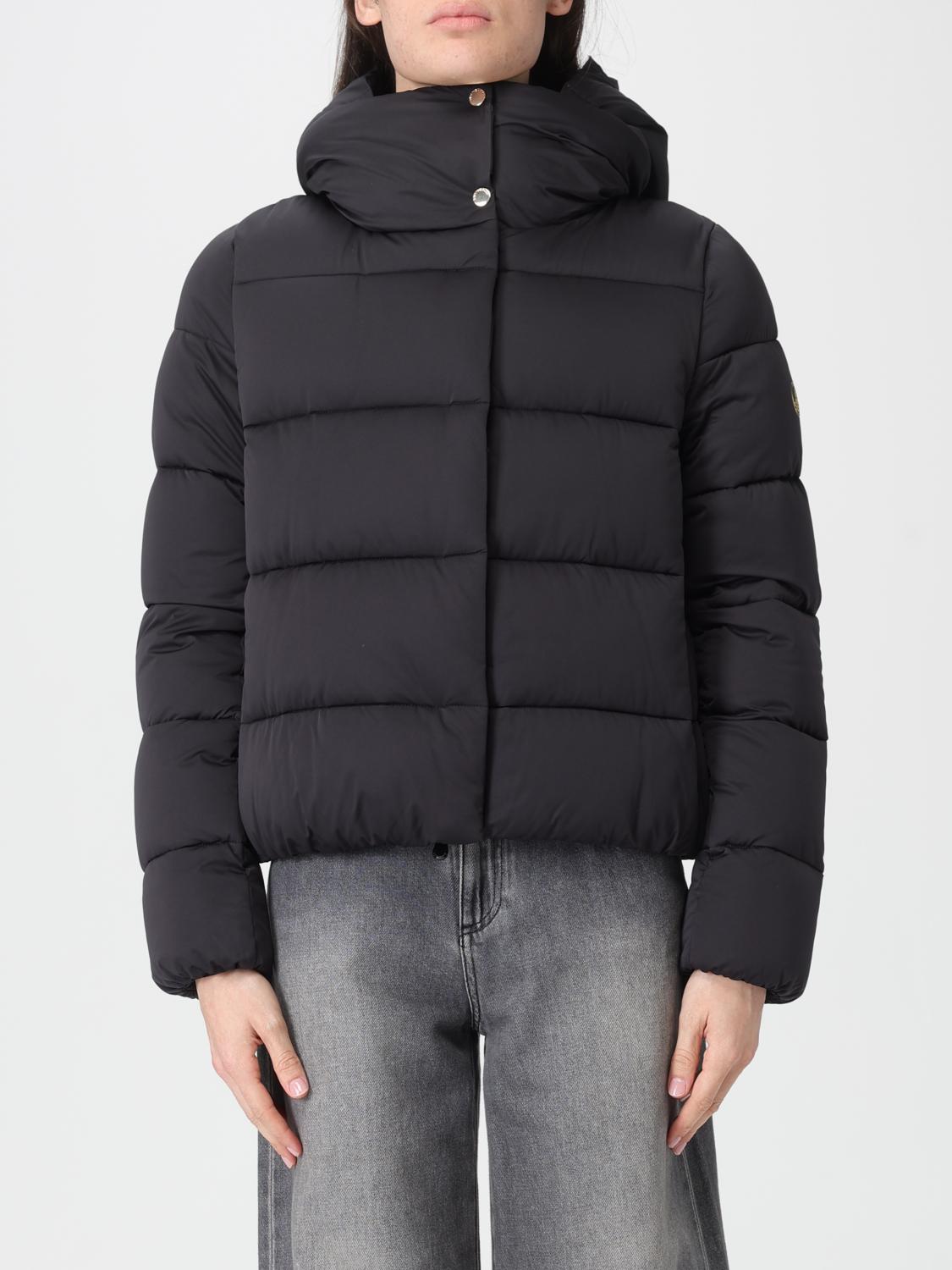 Save The Duck Jacket Woman Color Black