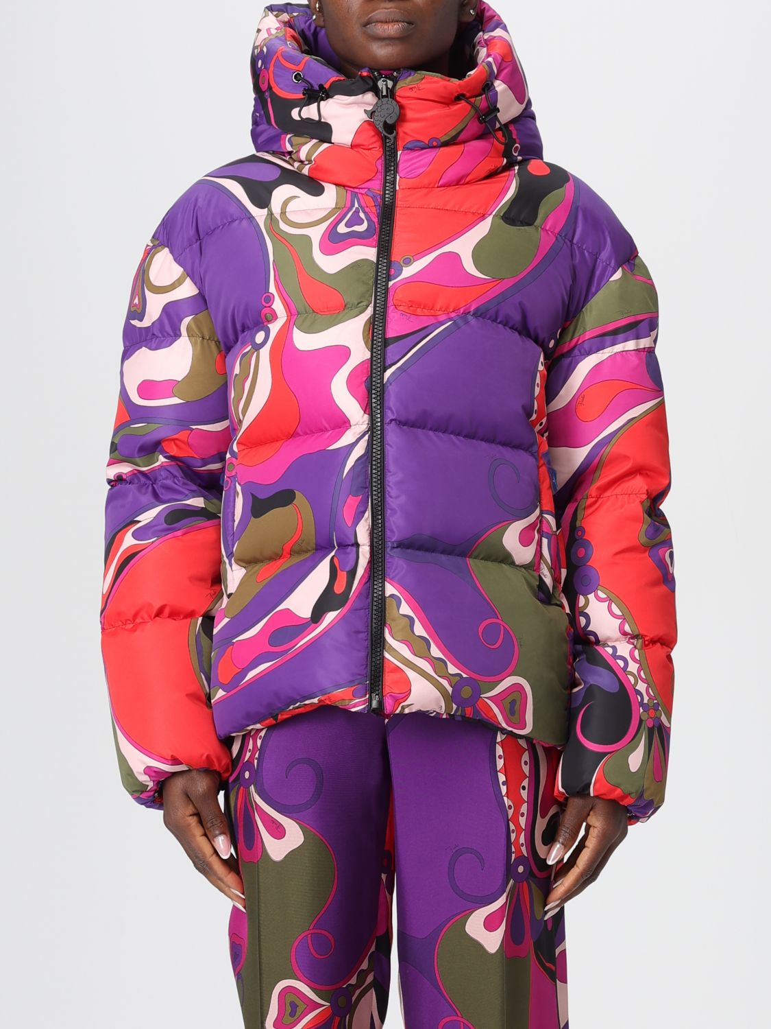PUCCI Jacket Woman color Multicolor