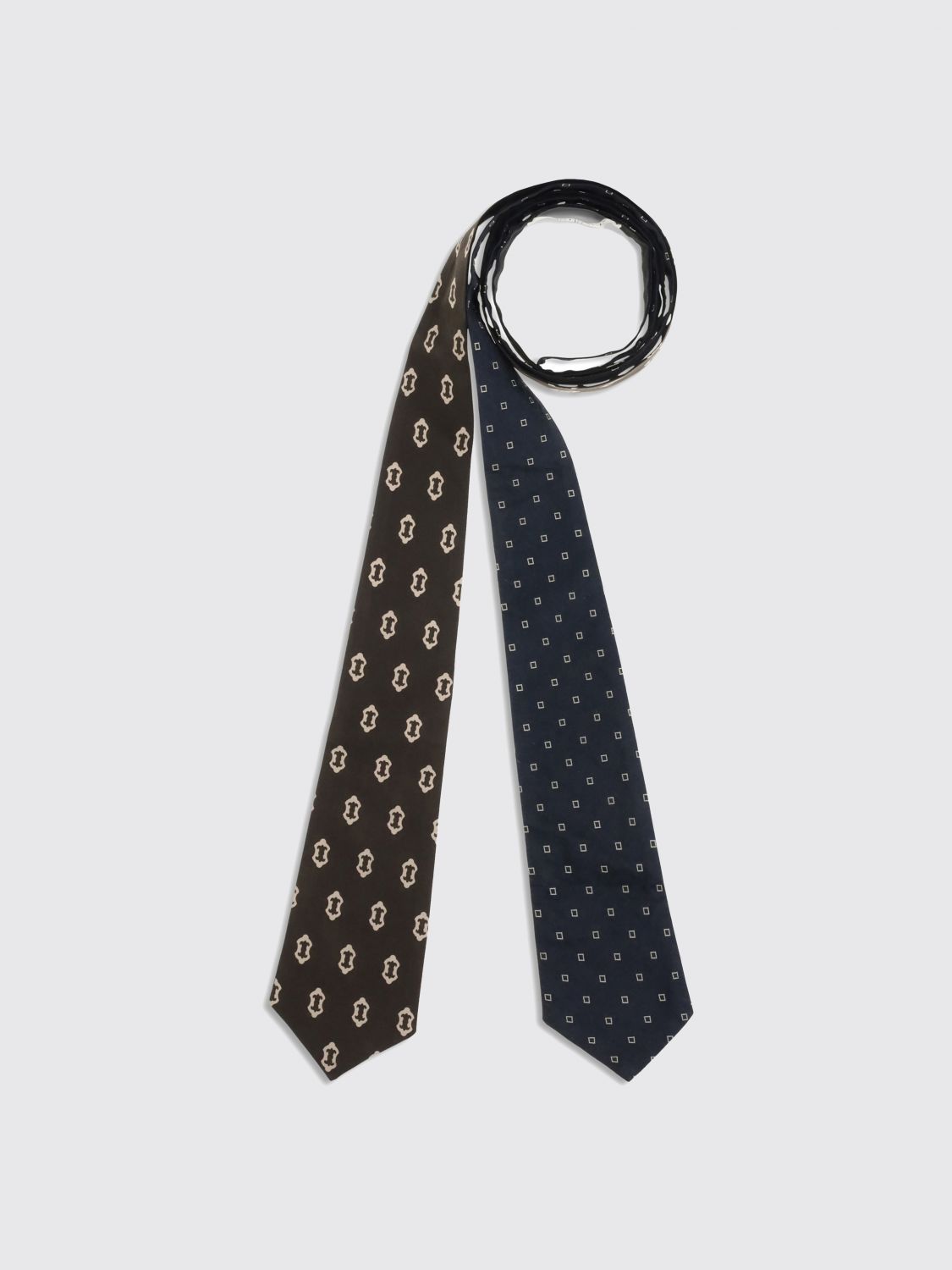 DI STAVNITSER Printed cotton tie belt