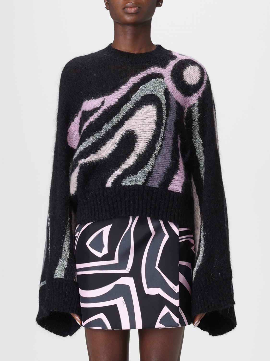 PUCCI Sweater Woman color Black