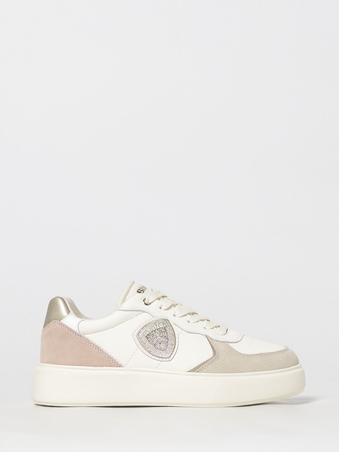 Blauer Sneakers Woman Color Yellow Cream In Multi