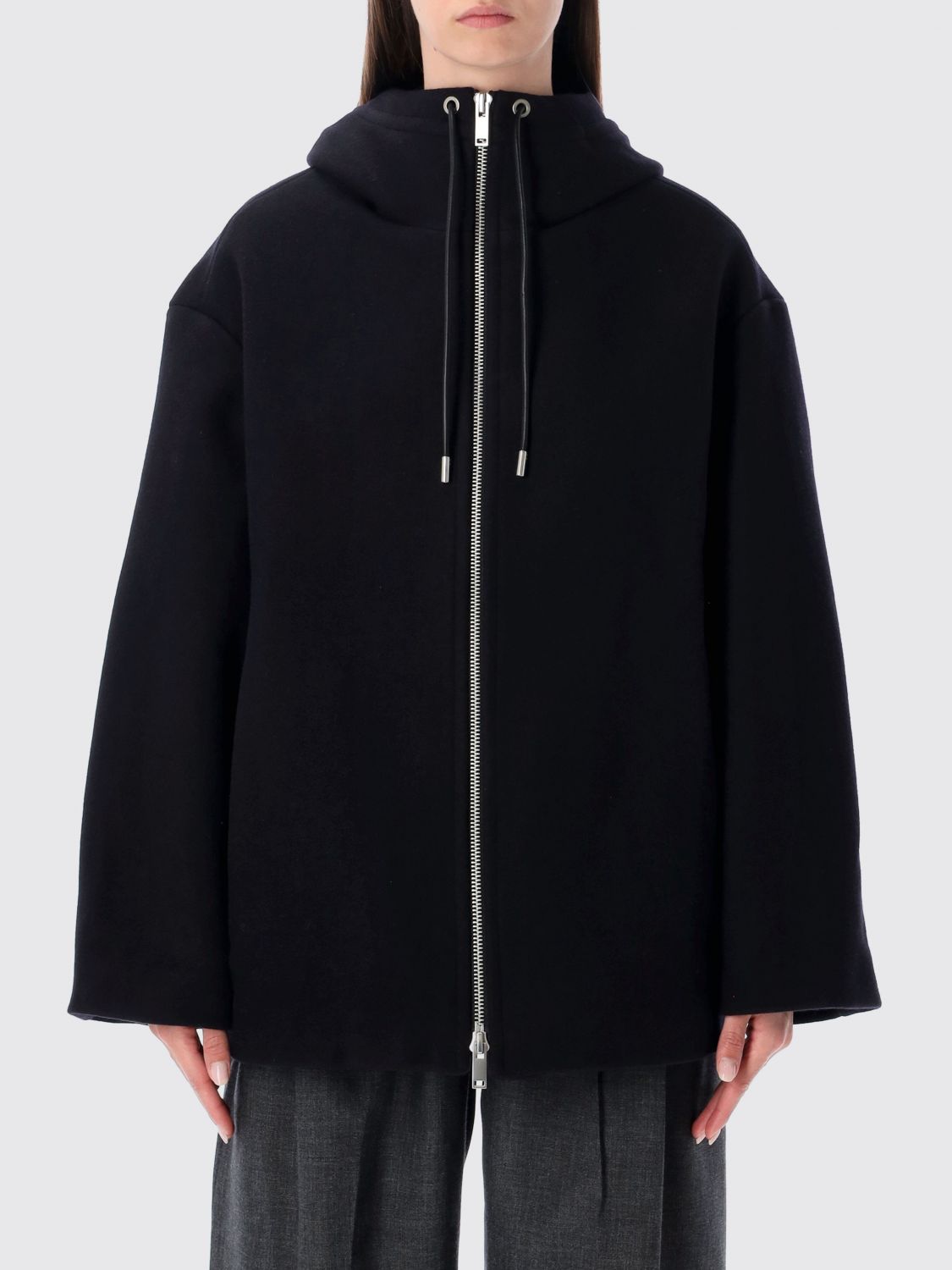 Studio Nicholson Coat  Woman Color Blue