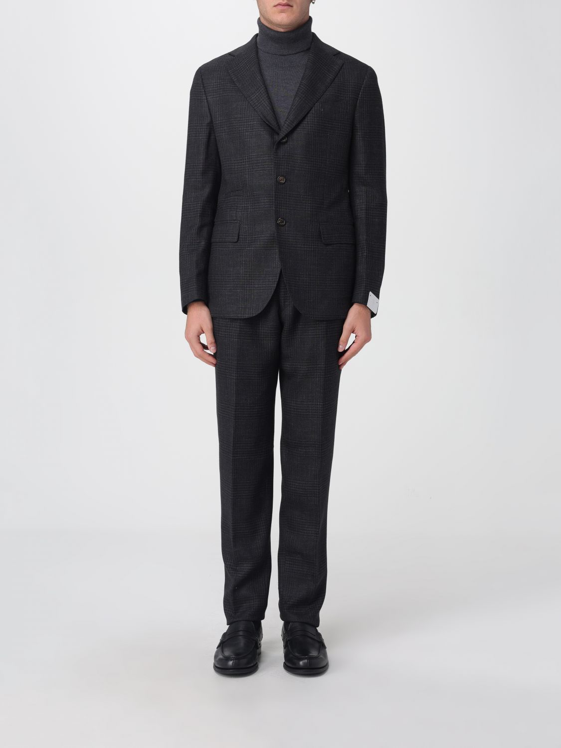 Eleventy Suit Men Color Black In Black