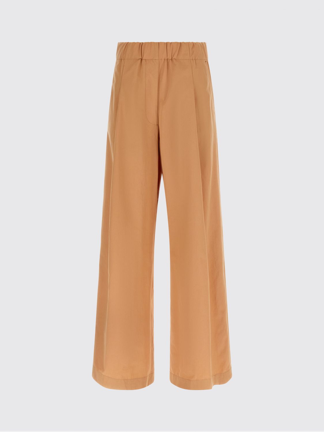 Dries Van Noten Wide Leg Trousers Elastic Waistband In Animal Print