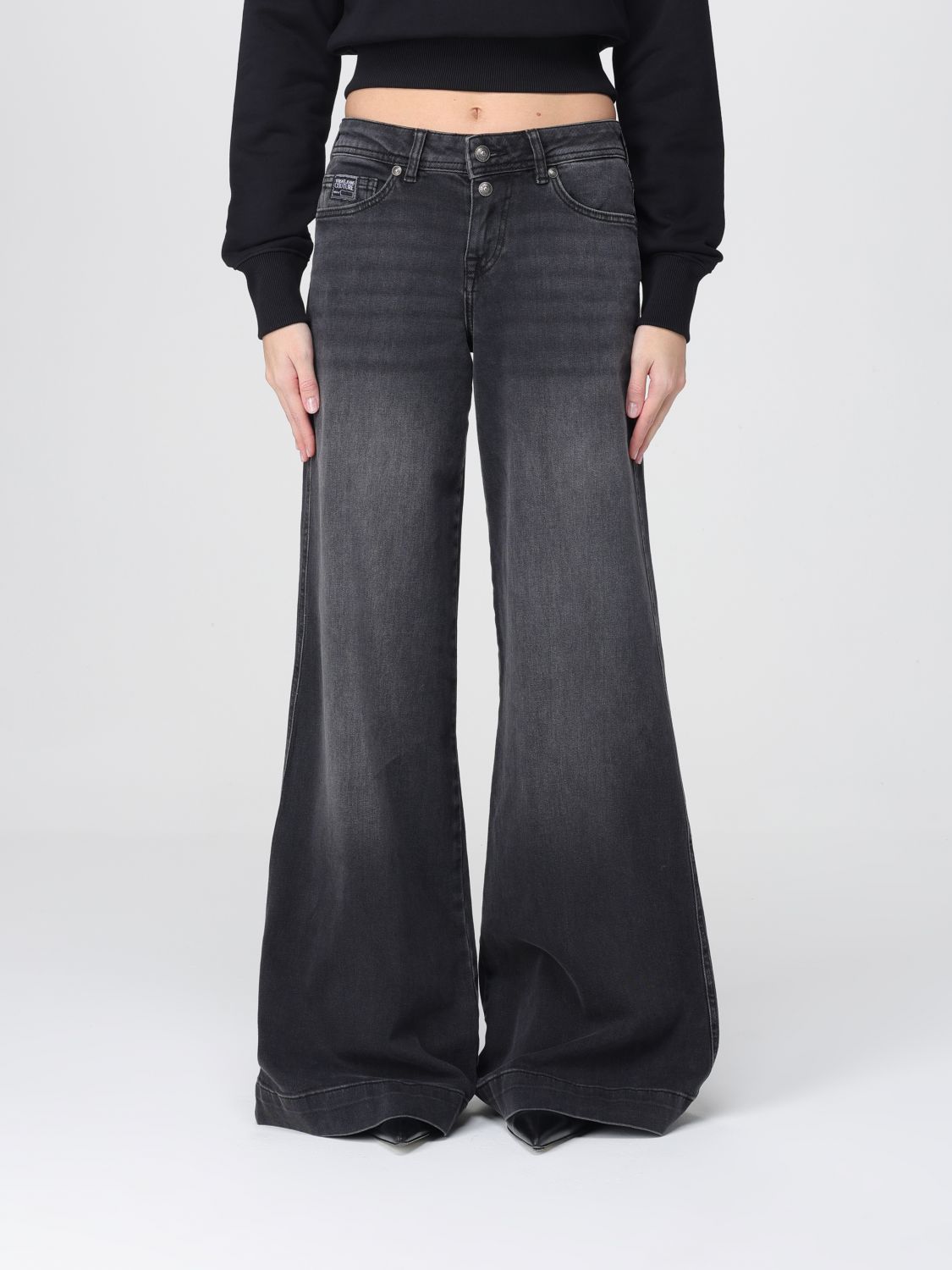 Versace Jeans Couture Jeans  Woman Color Black