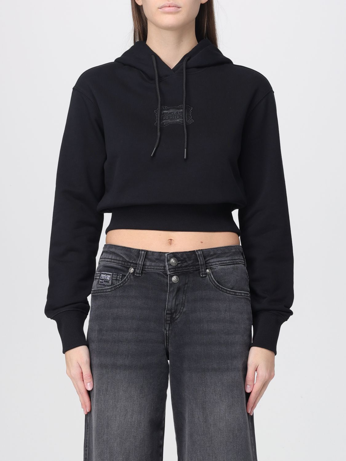 Versace Jeans Couture Sweater  Woman Color Black