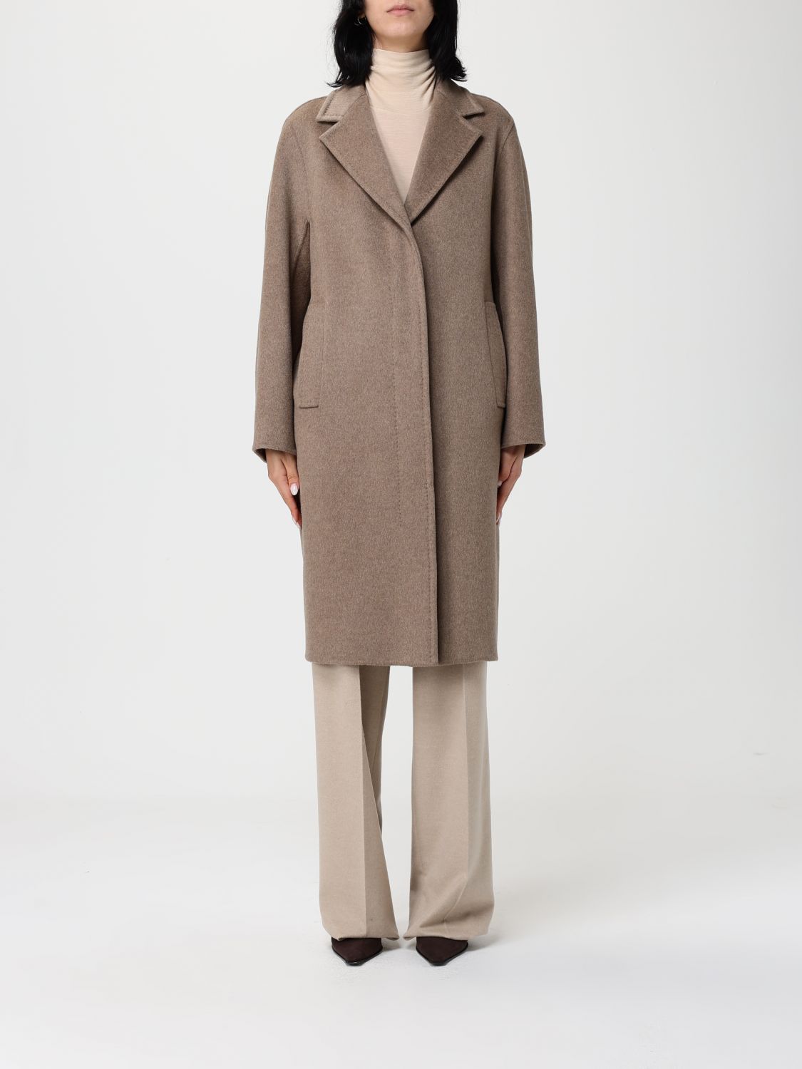 Max Mara Coat  Woman Color Brown