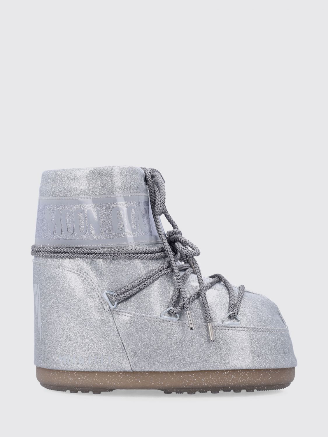 Moon Boot Shoes Kids Color Silver In Gray