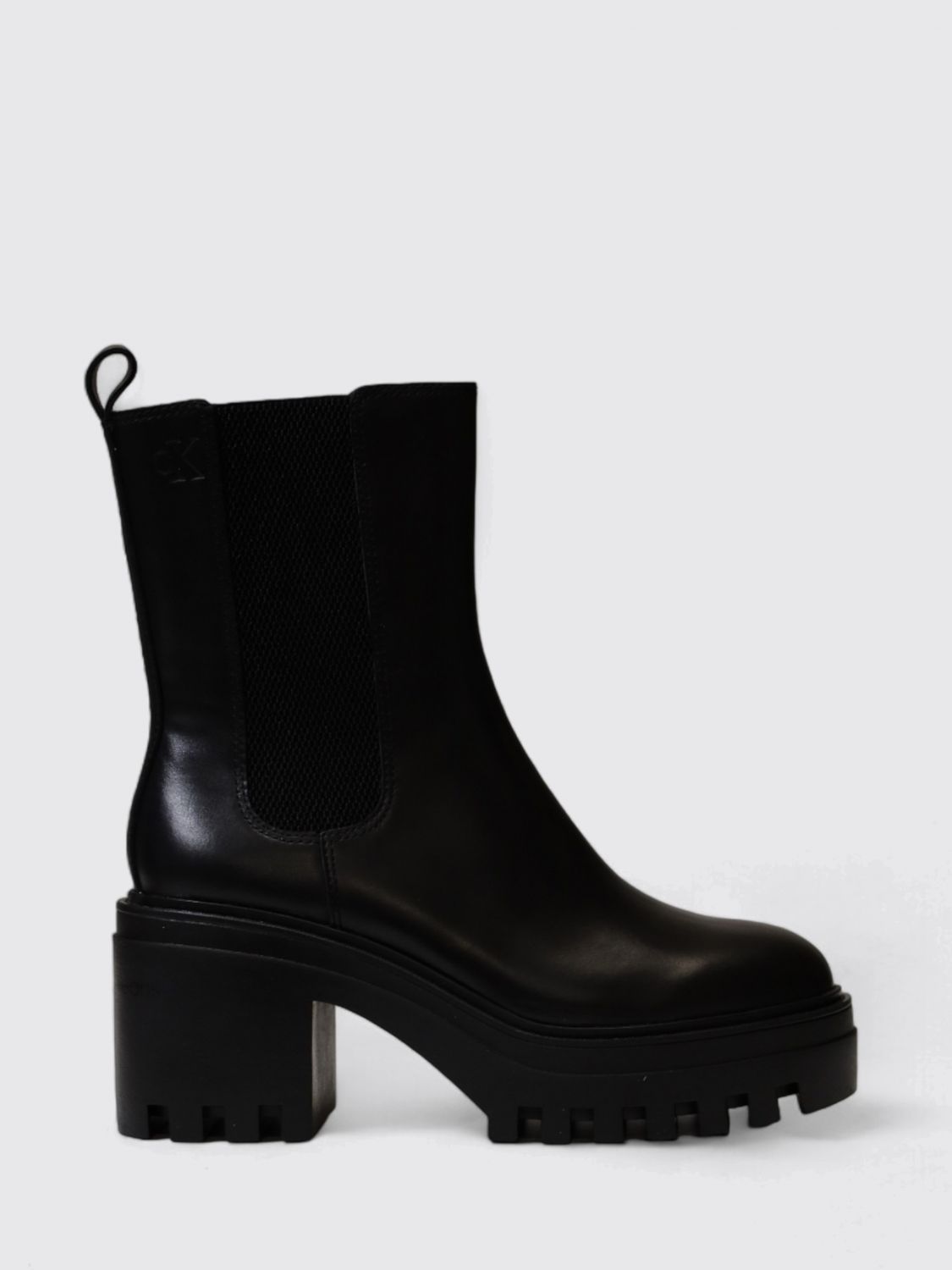 Calvin Klein Boots  Woman Color Black In Black