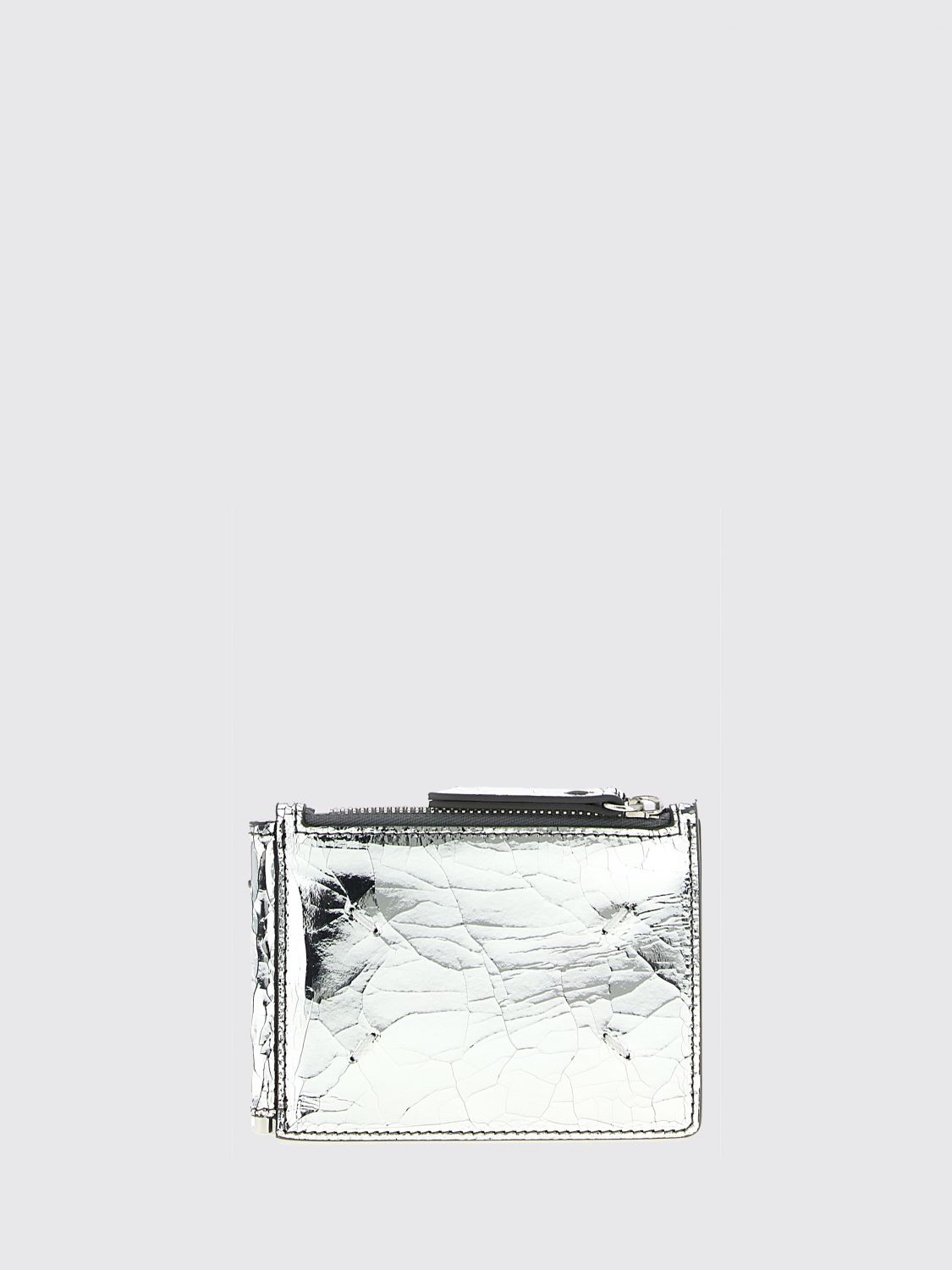 Maison Margiela Briefcase Woman Color Silver In Silver