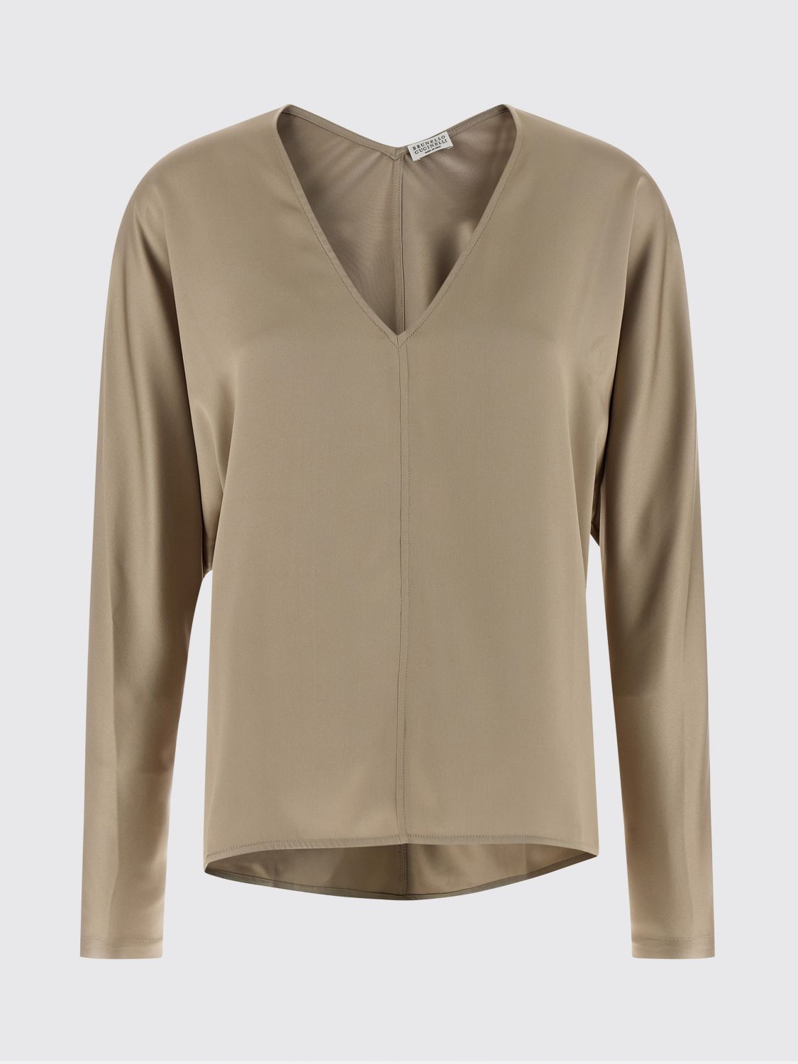 Brunello Cucinelli Blusa - Beis In Brown