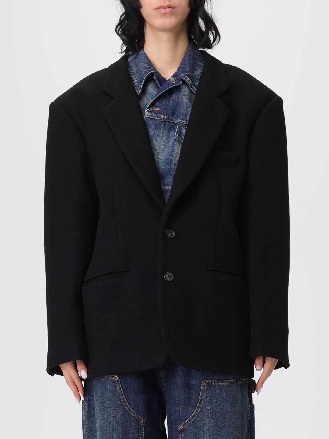 Mm6 Maison Margiela Jacket  Woman Color Black