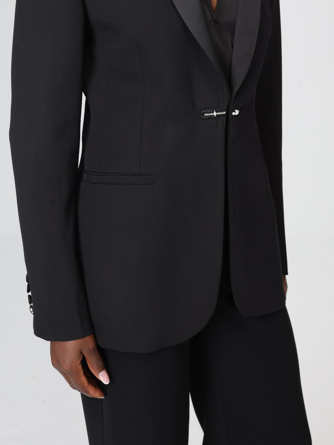 Max Mara Blazer Woman Pianoforte In Black