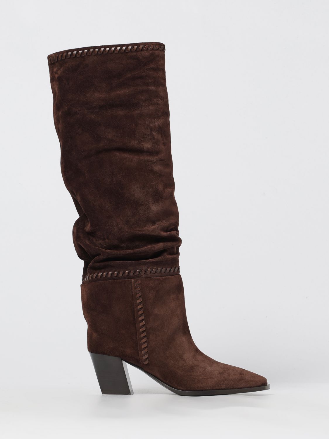 Jimmy Choo Flat Ankle Boot  Woman Color Brown