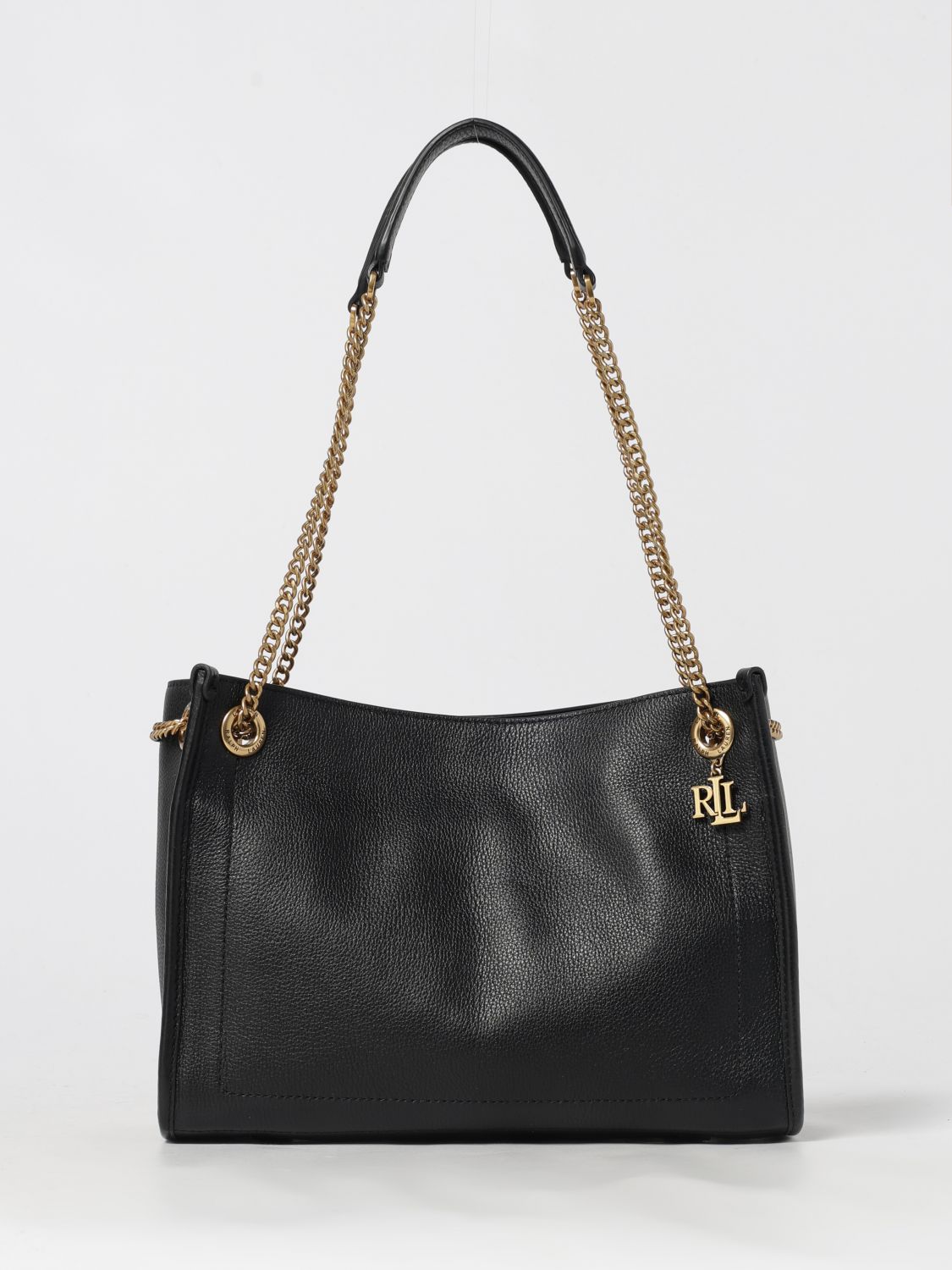 Ralph Lauren Shoulder Bag Lauren  Woman Color Black In Black