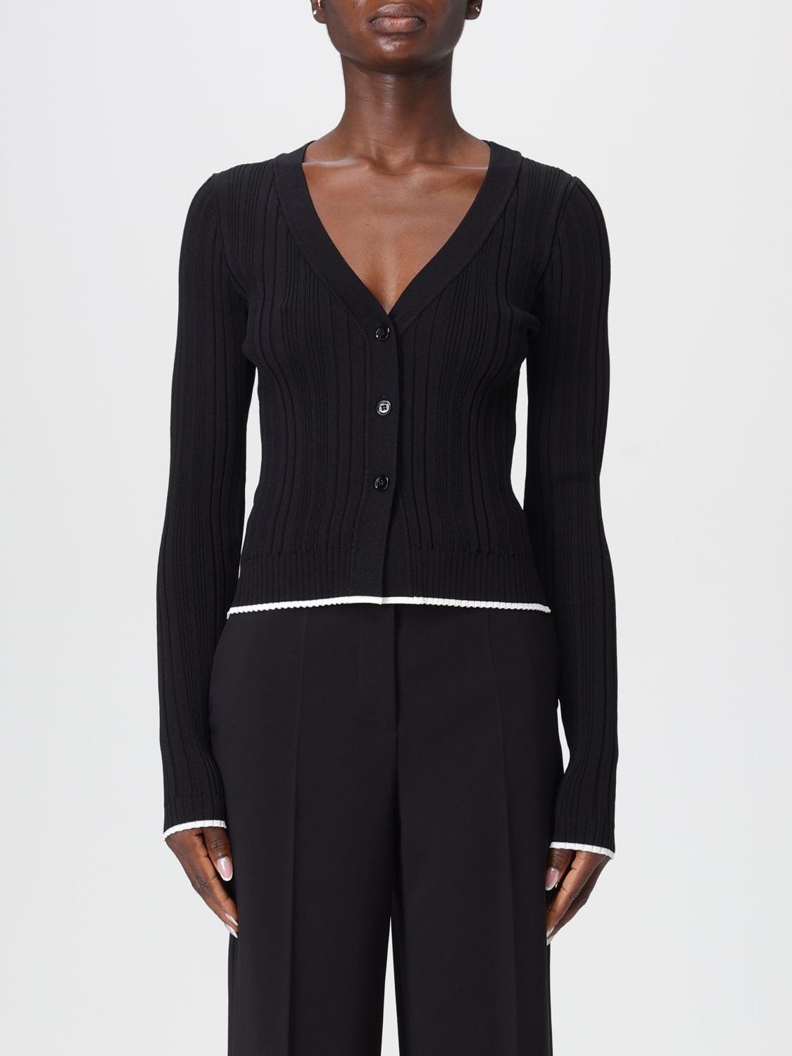 Pinko Sweater Woman Color Black In Black