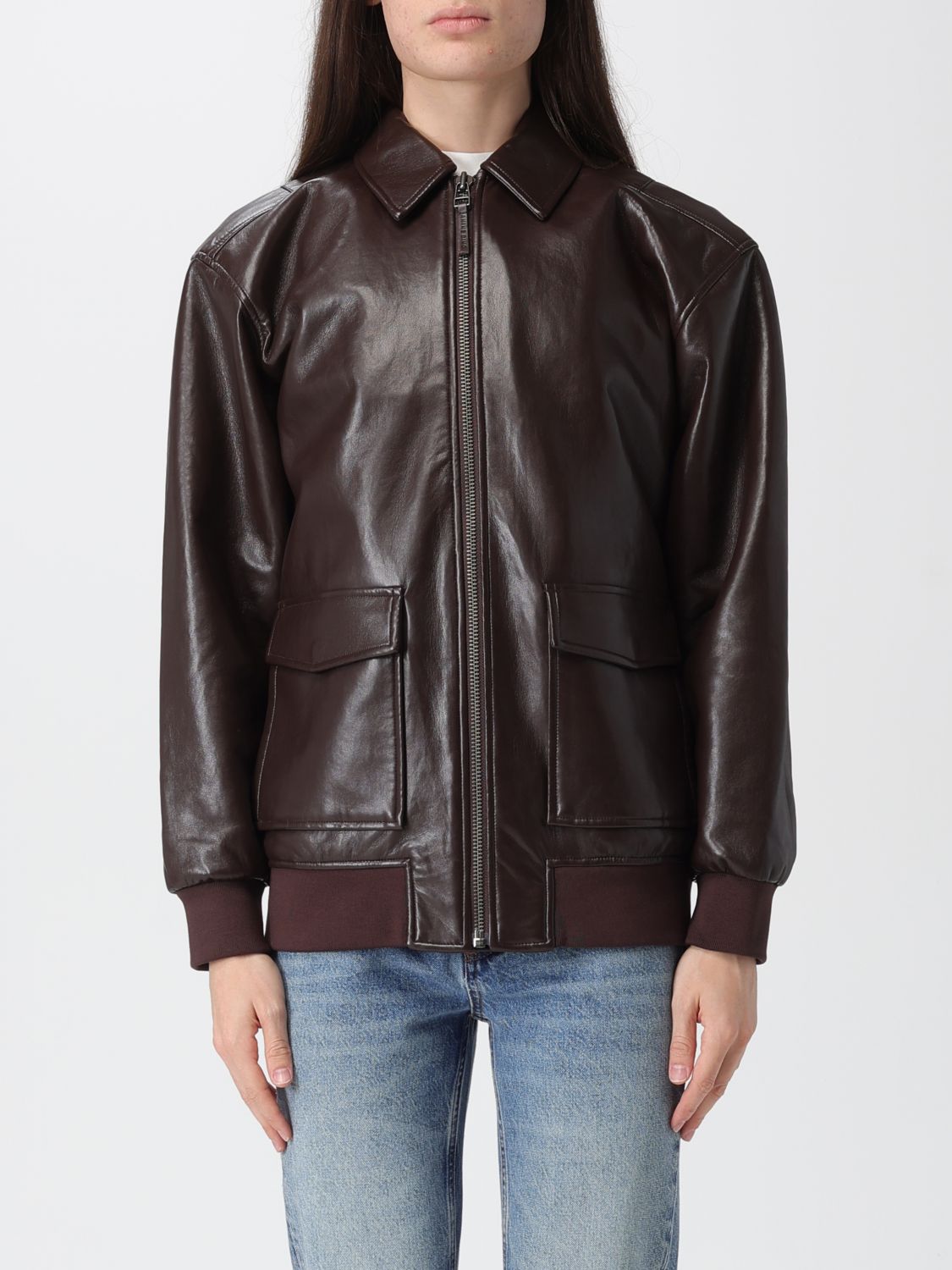 Anine Bing Kelanie Jacket In Brown