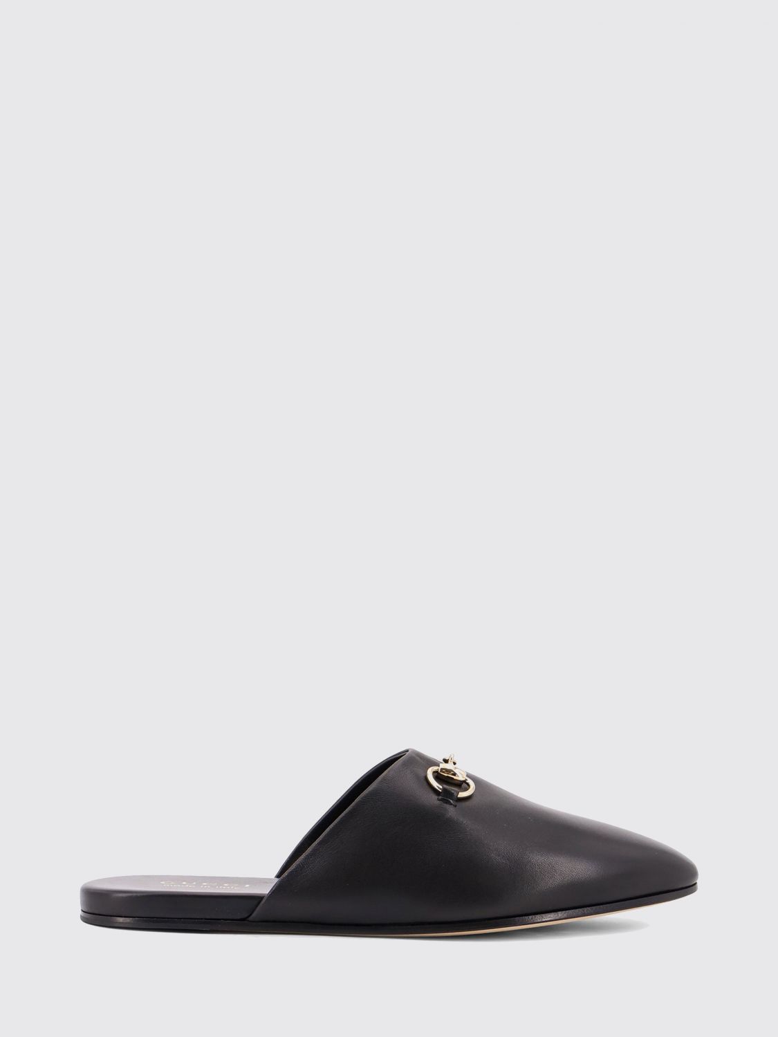 GUCCI Slipper Horsebit in pelle