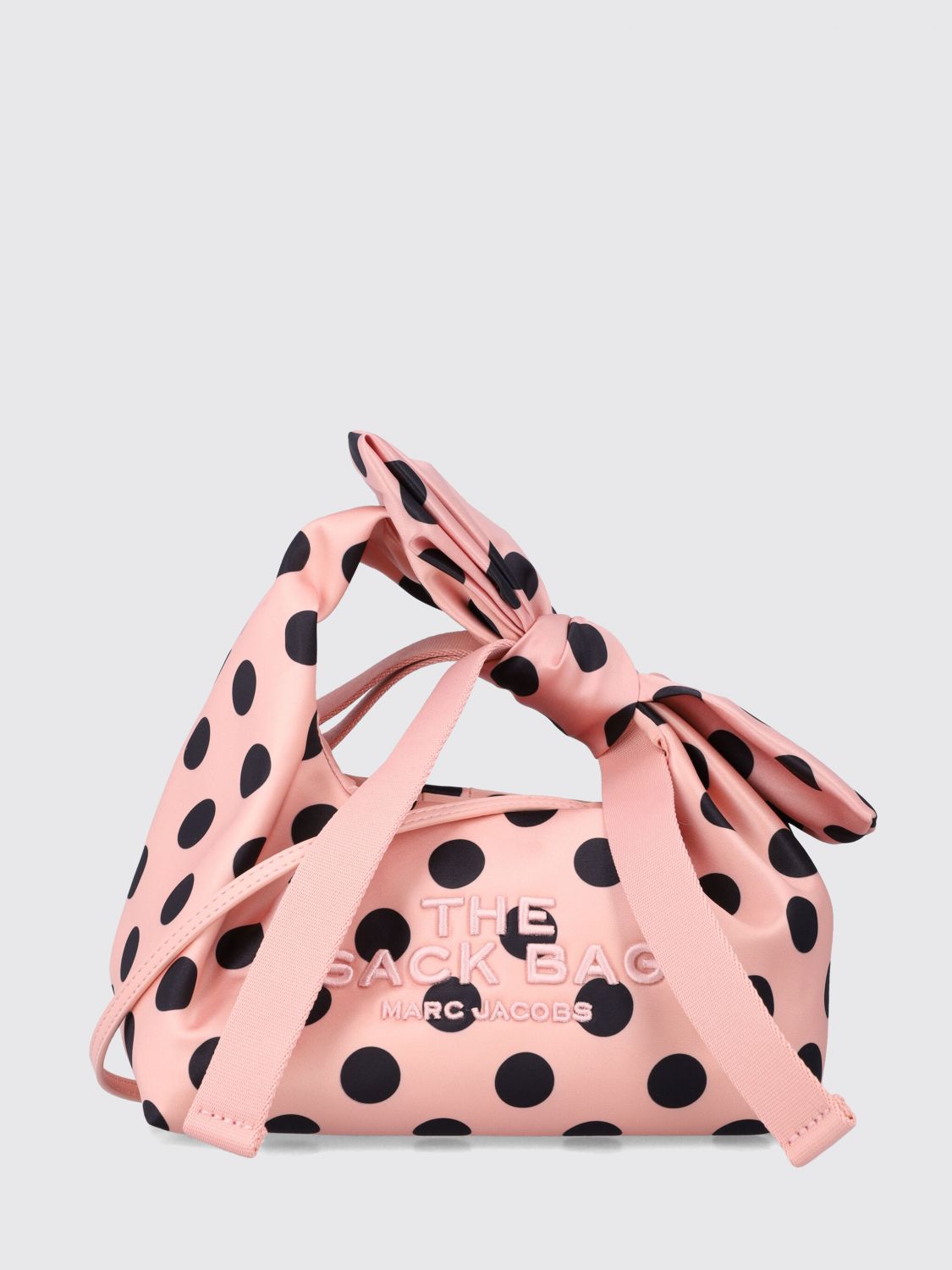 Borsa The Sack Bag Marc Jacobs in raso a pois