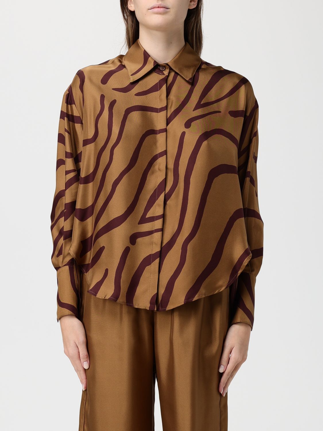 Raquel Diniz Shirt  Woman Color Brown