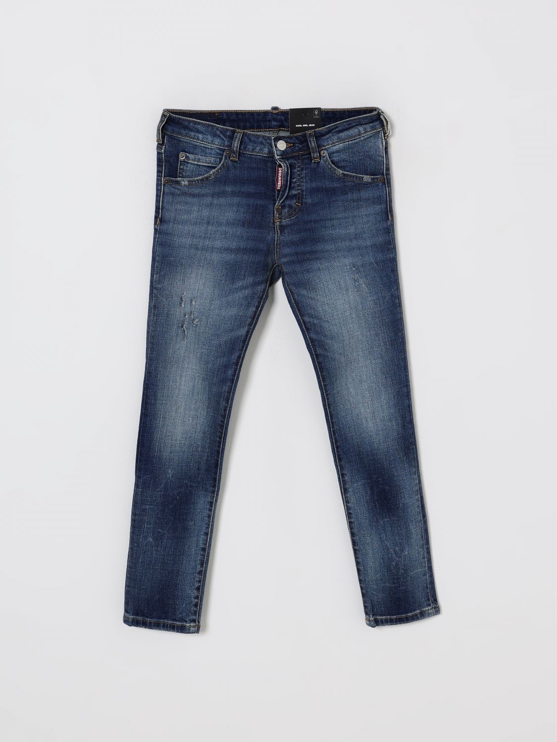 Dsquared2 Pants  Kids Color Denim In Blue