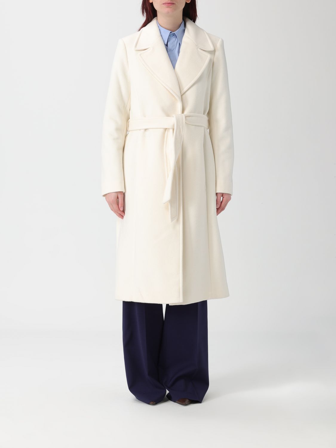 Ralph Lauren Coat Lauren  Woman Color Beige In White