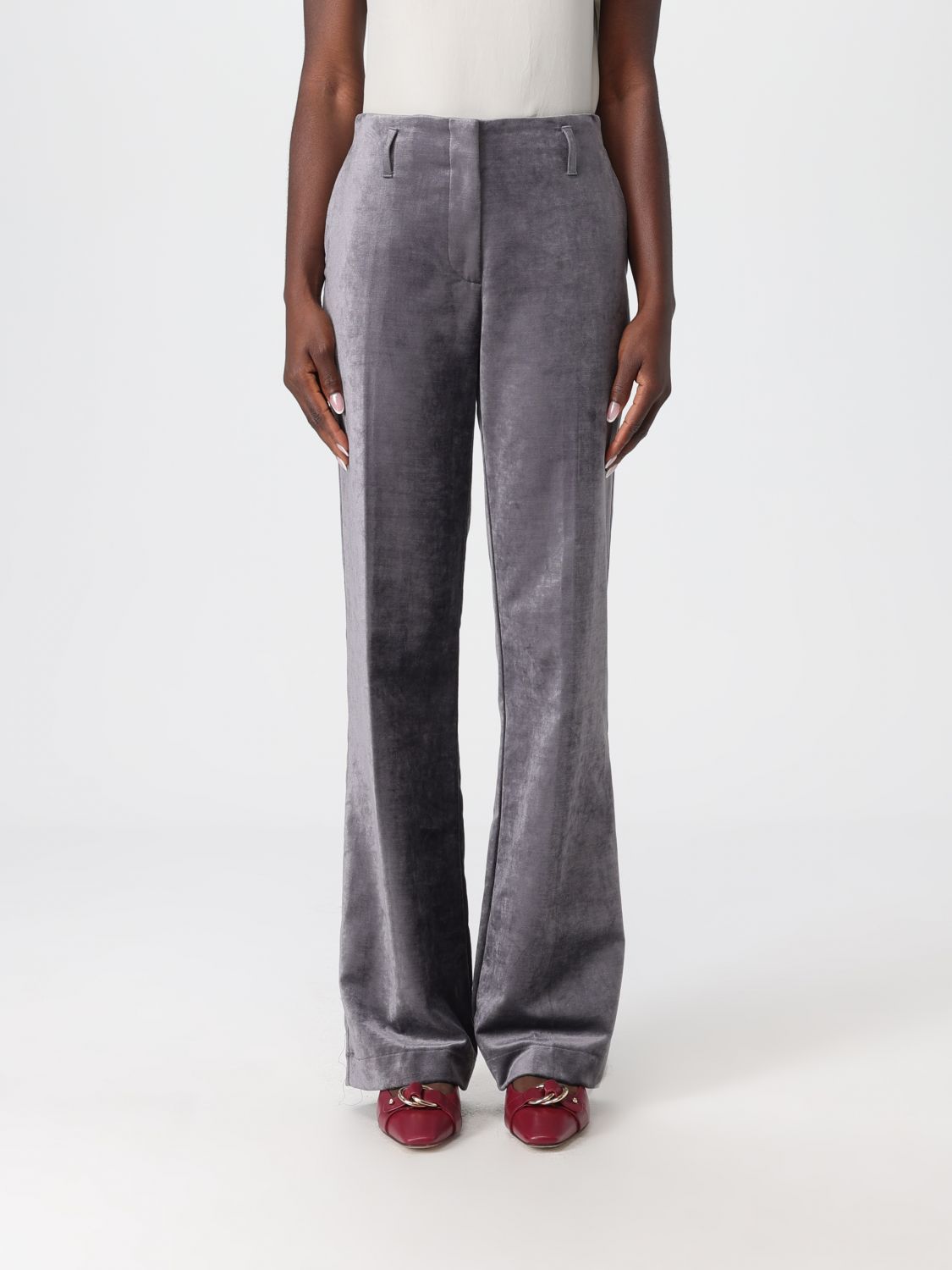 Forte Forte Pants  Woman Color Grey In Gray