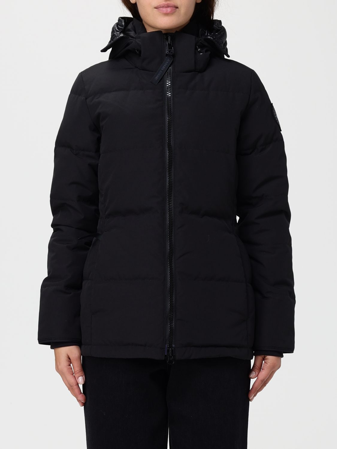 Canada Goose Women Black Polyester Blend Chelsea Parka