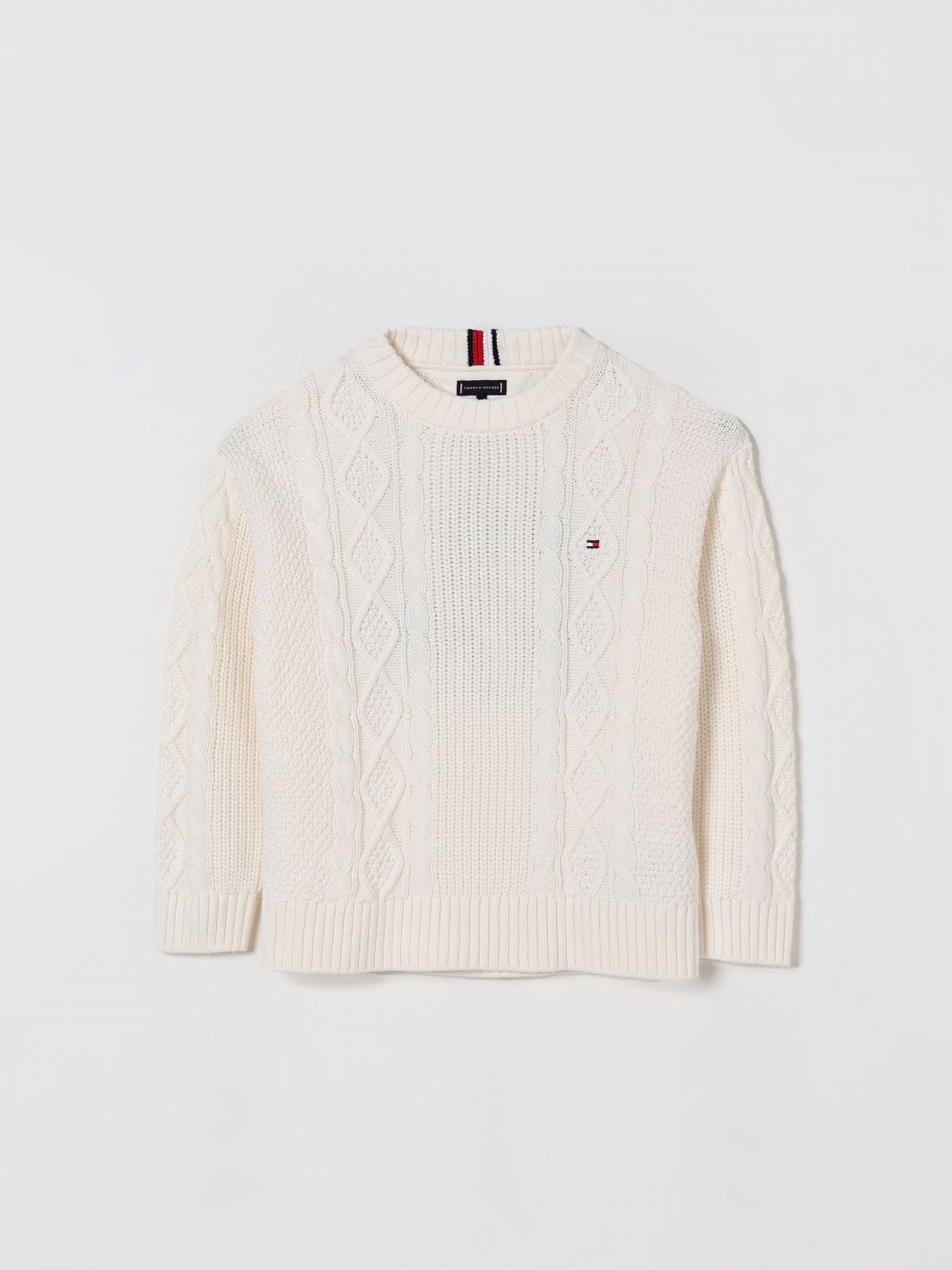 Tommy Hilfiger Sweater Kids Color White In White