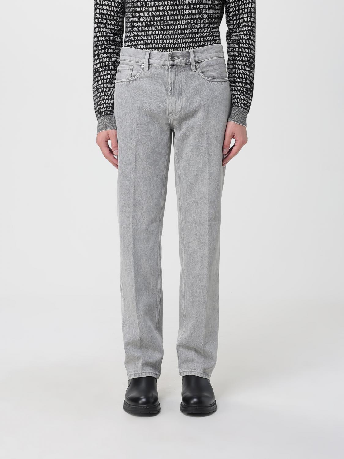 Emporio Armani Herren Grau Jeans Men Color