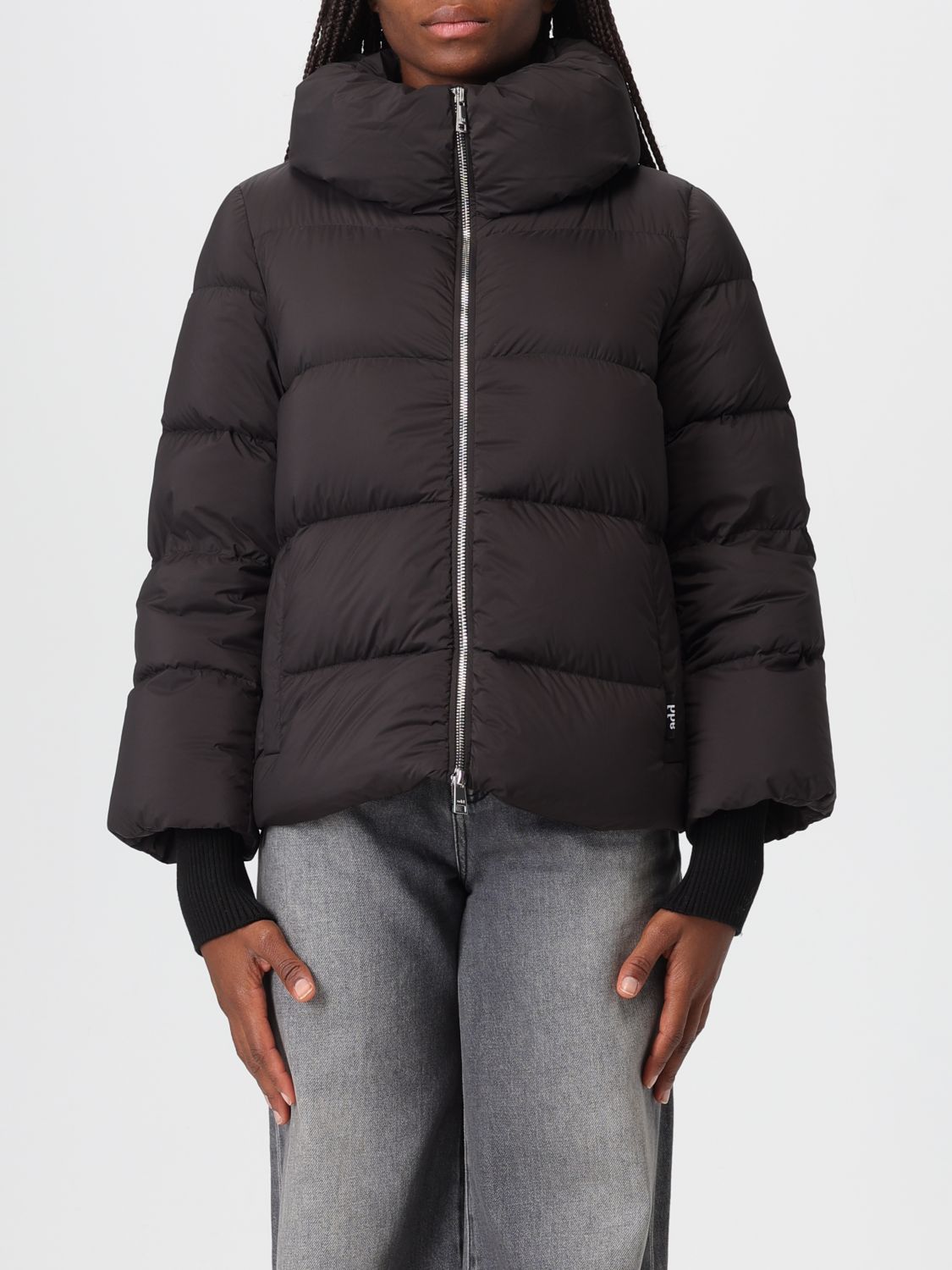 Add Coat  Woman Color Black