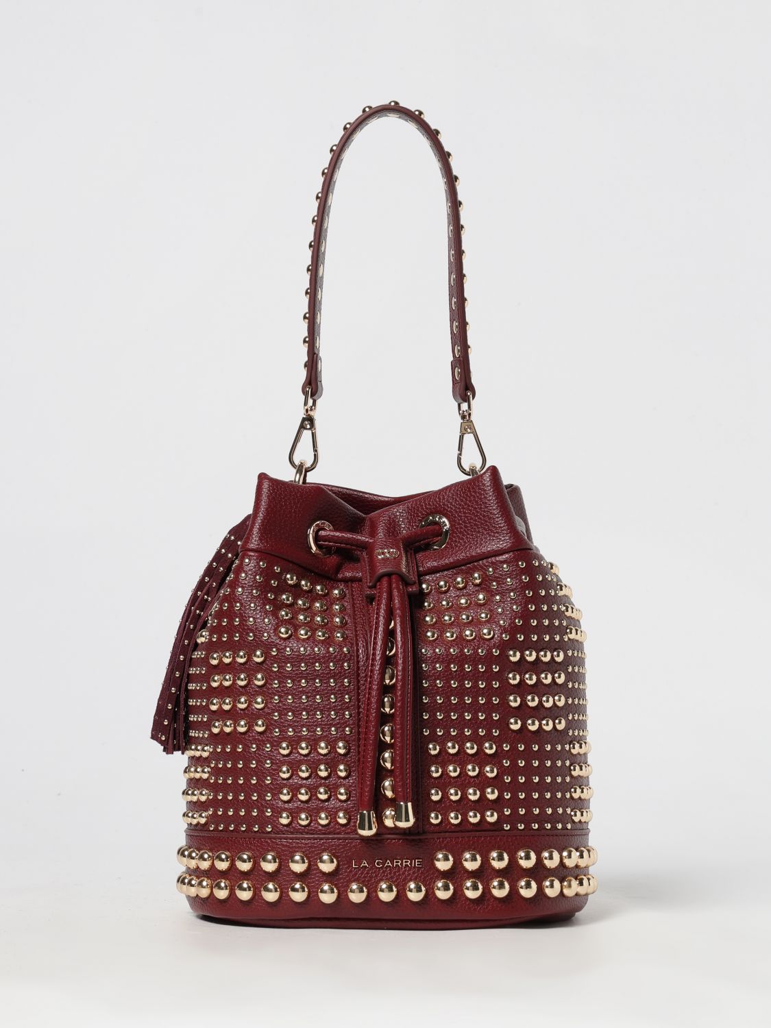 La Carrie Handbag Woman Color Red In Brown